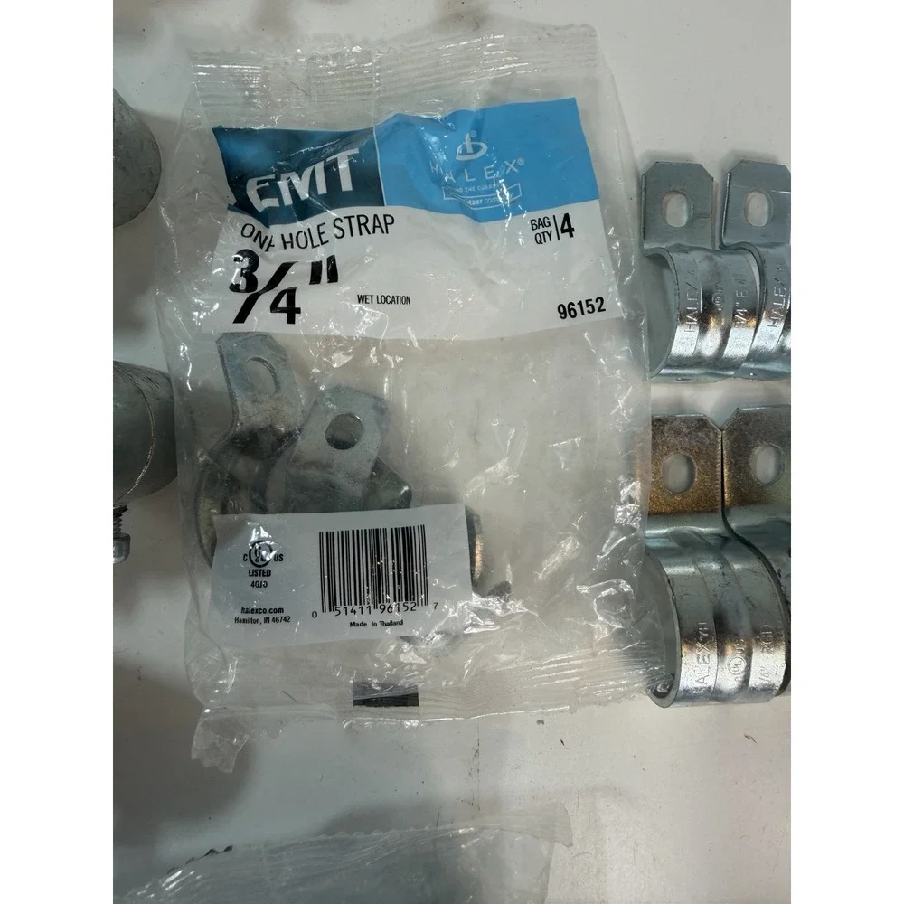 Halex & East Conduit EMT Fittings, Couplings & Elbows Set